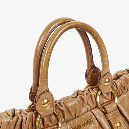 Miu Miu Vitello Satchel Tasche