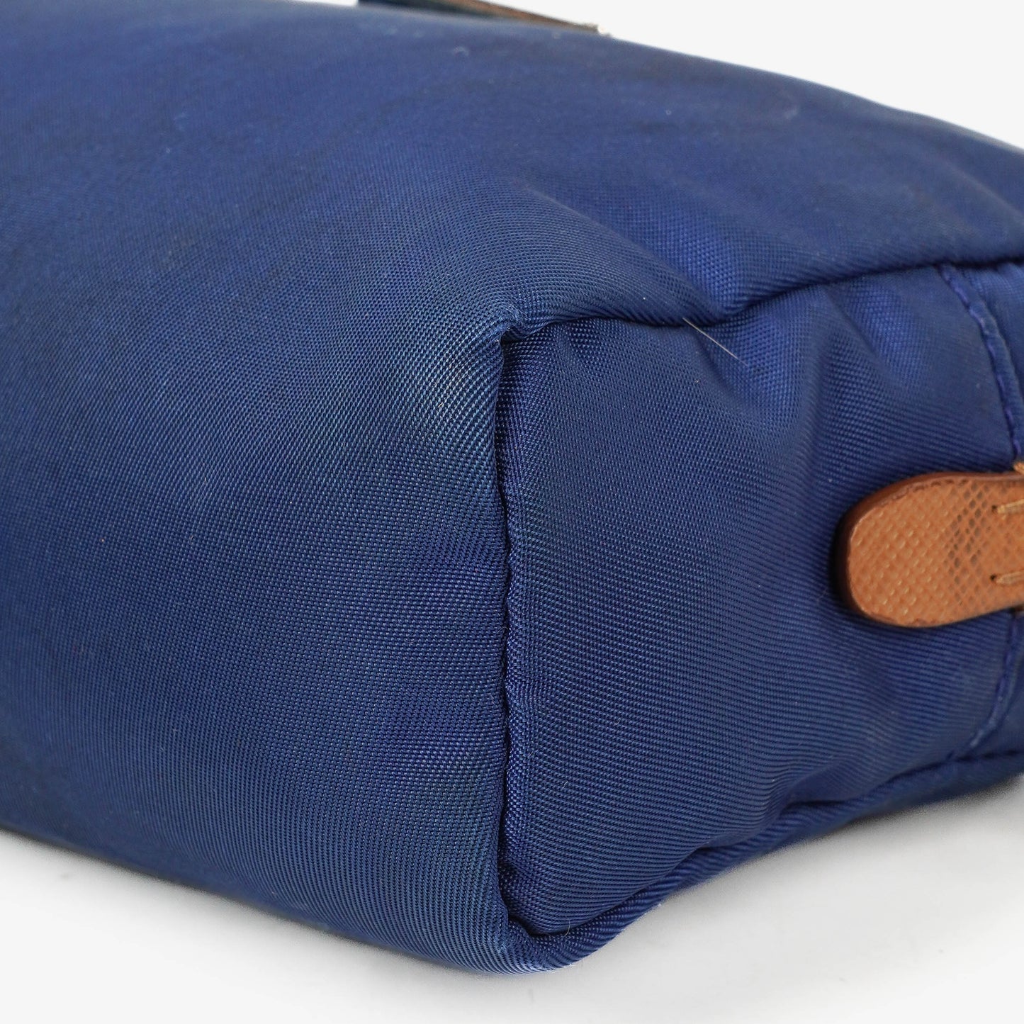 Prada kleine blaue Nylon Pouch