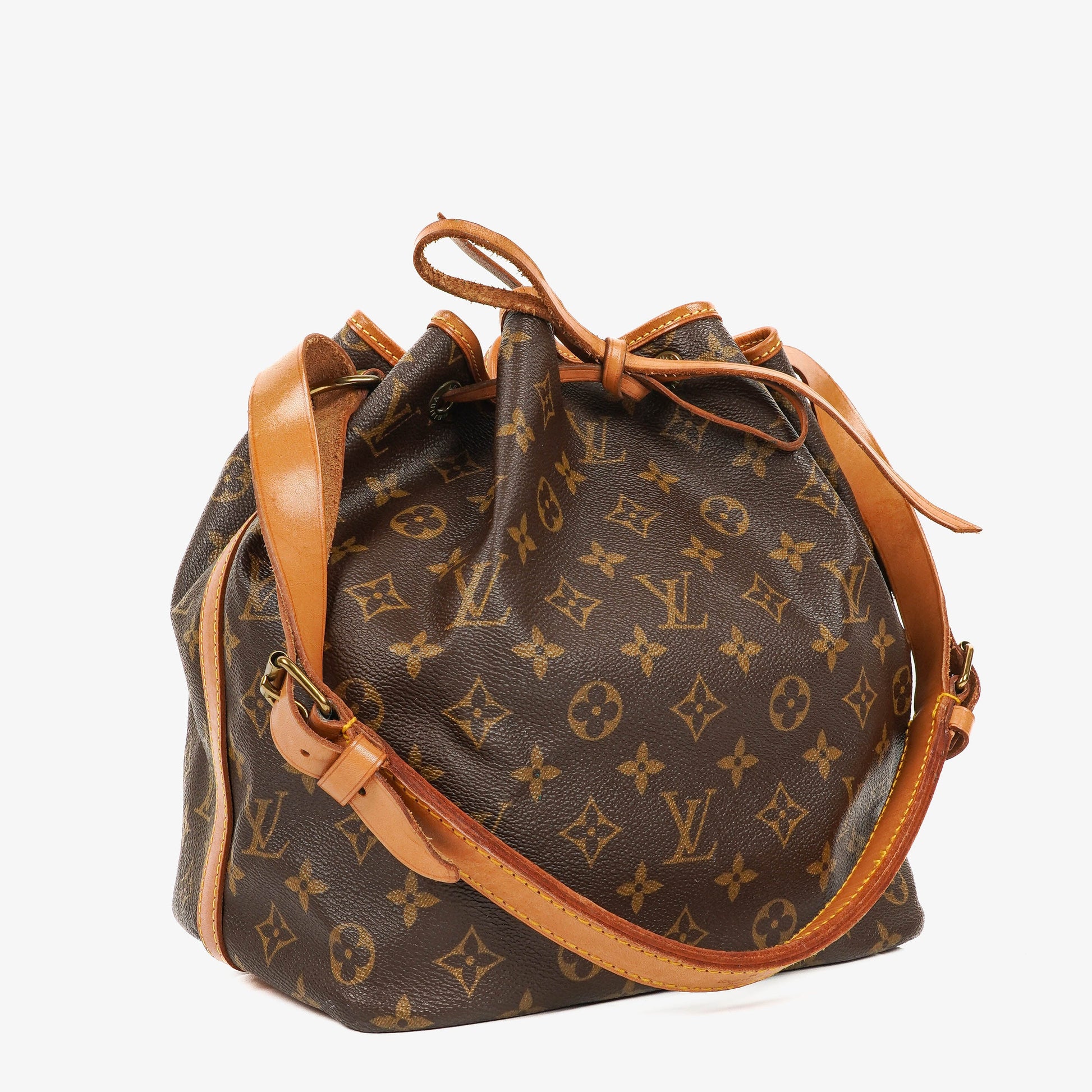 Louis Vuitton Petit Noe Monogram Canvas Schultertasche