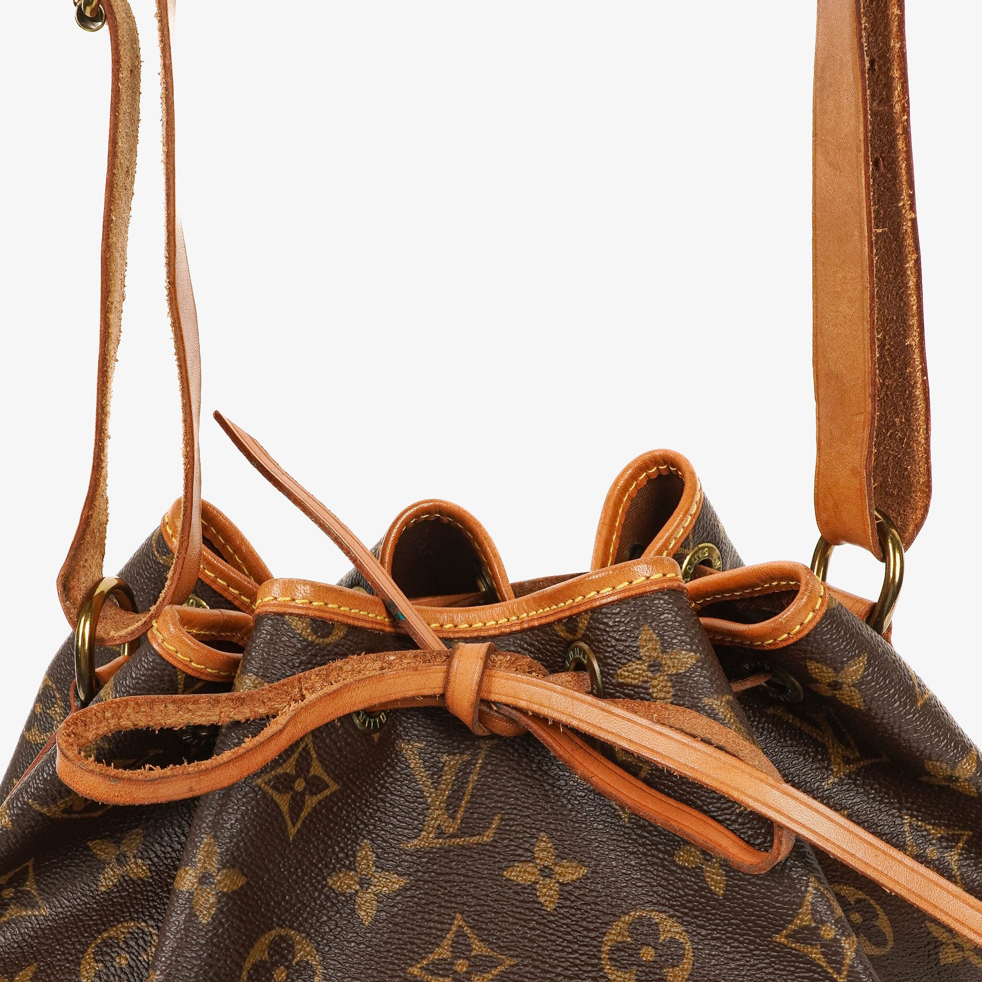 Louis Vuitton Petit Noe Monogram Canvas Schultertasche