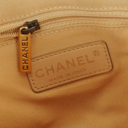 Chanel Crown CC Double Zip gesteppte Ledertasche