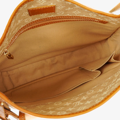 Louis Vuitton Besace Mary Kate Schultertasche aus Mini Monogram in Beige