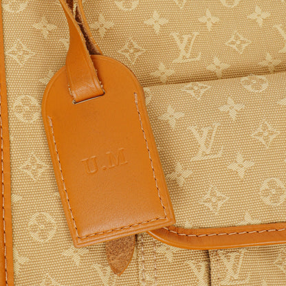 Louis Vuitton Besace Mary Kate Schultertasche aus Mini Monogram in Beige