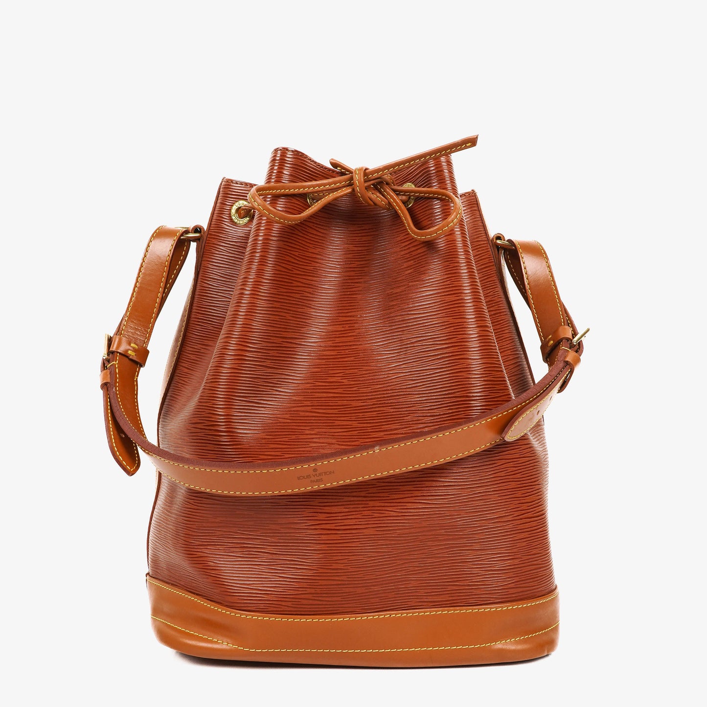 Louis Vuitton Noe Grande zweifarbige Epi Leder Schultertasche