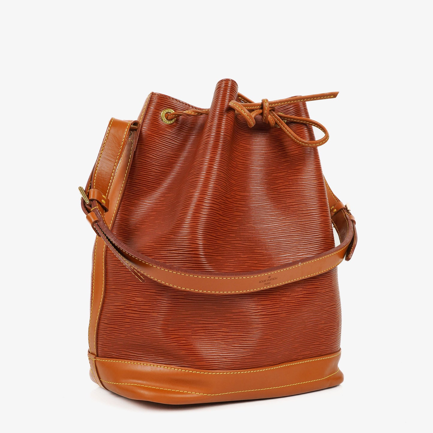 Louis Vuitton Noe Grande zweifarbige Epi Leder Schultertasche