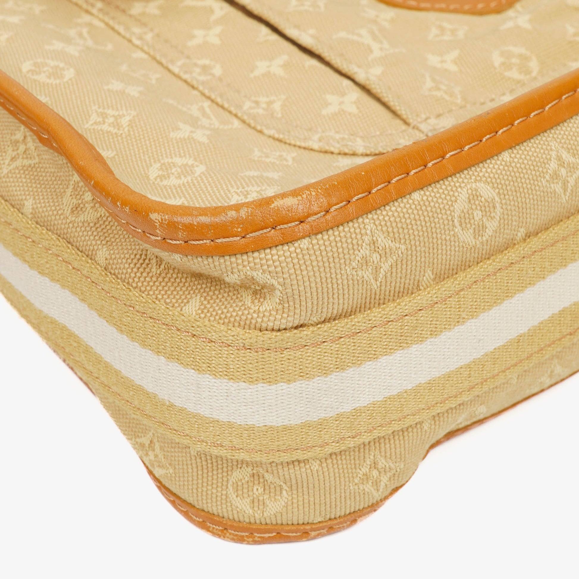 Louis Vuitton Besace Mary Kate Schultertasche aus Mini Monogram in Beige