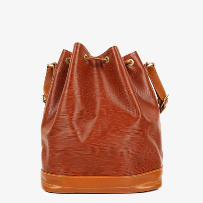 Louis Vuitton Noe Grande zweifarbige Epi Leder Schultertasche