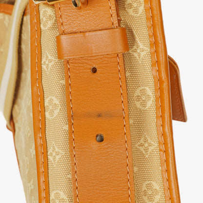 Louis Vuitton Besace Mary Kate Schultertasche aus Mini Monogram in Beige