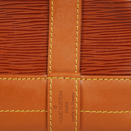 Louis Vuitton Noe Grande zweifarbige Epi Leder Schultertasche