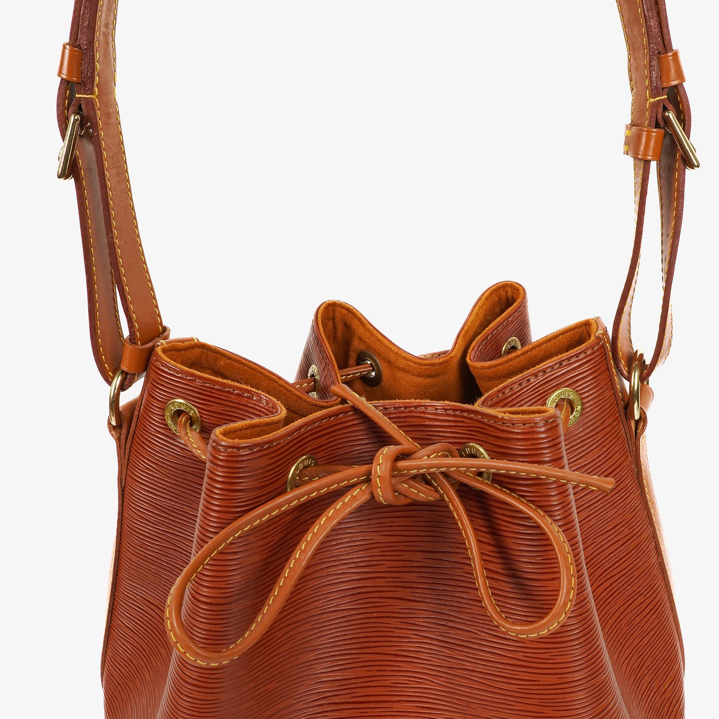 Louis Vuitton Noe Grande zweifarbige Epi Leder Schultertasche