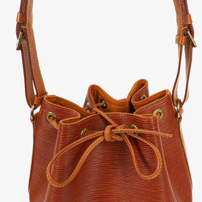 Louis Vuitton Noe Grande zweifarbige Epi Leder Schultertasche