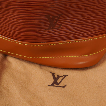 Louis Vuitton Noe Grande zweifarbige Epi Leder Schultertasche