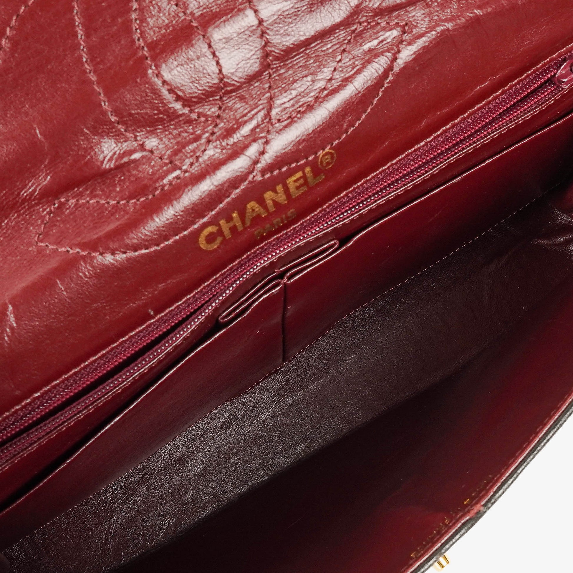 Chanel Paris Classic Medium Double Flap Bag aus schwarzem gestepptem Lammleder mit gold- und silberfarbener Combo-Hardware
