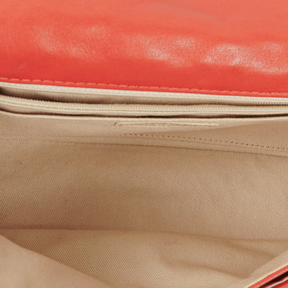Chanel Icons Secret Label Flap Bag aus gestepptem Kalbsleder mit silberfarbener Hardware