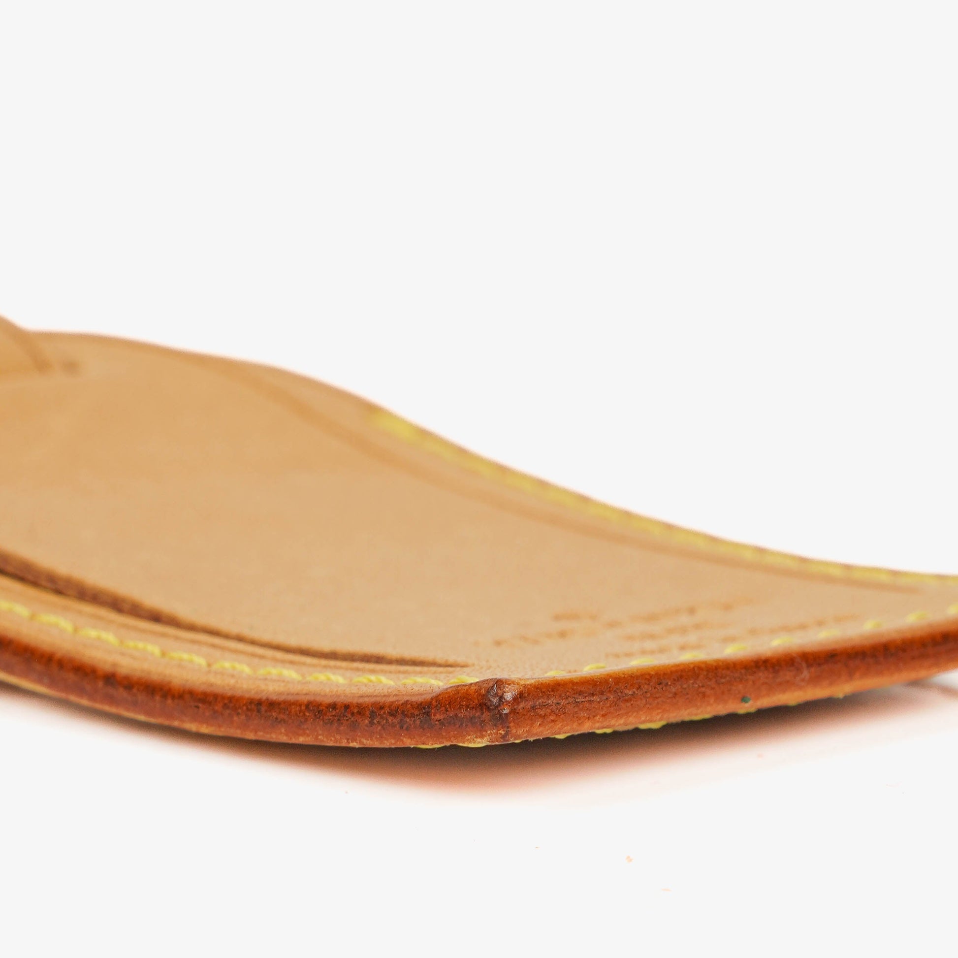 Louis Vuitton Leder-Namensschild und Griffhalter