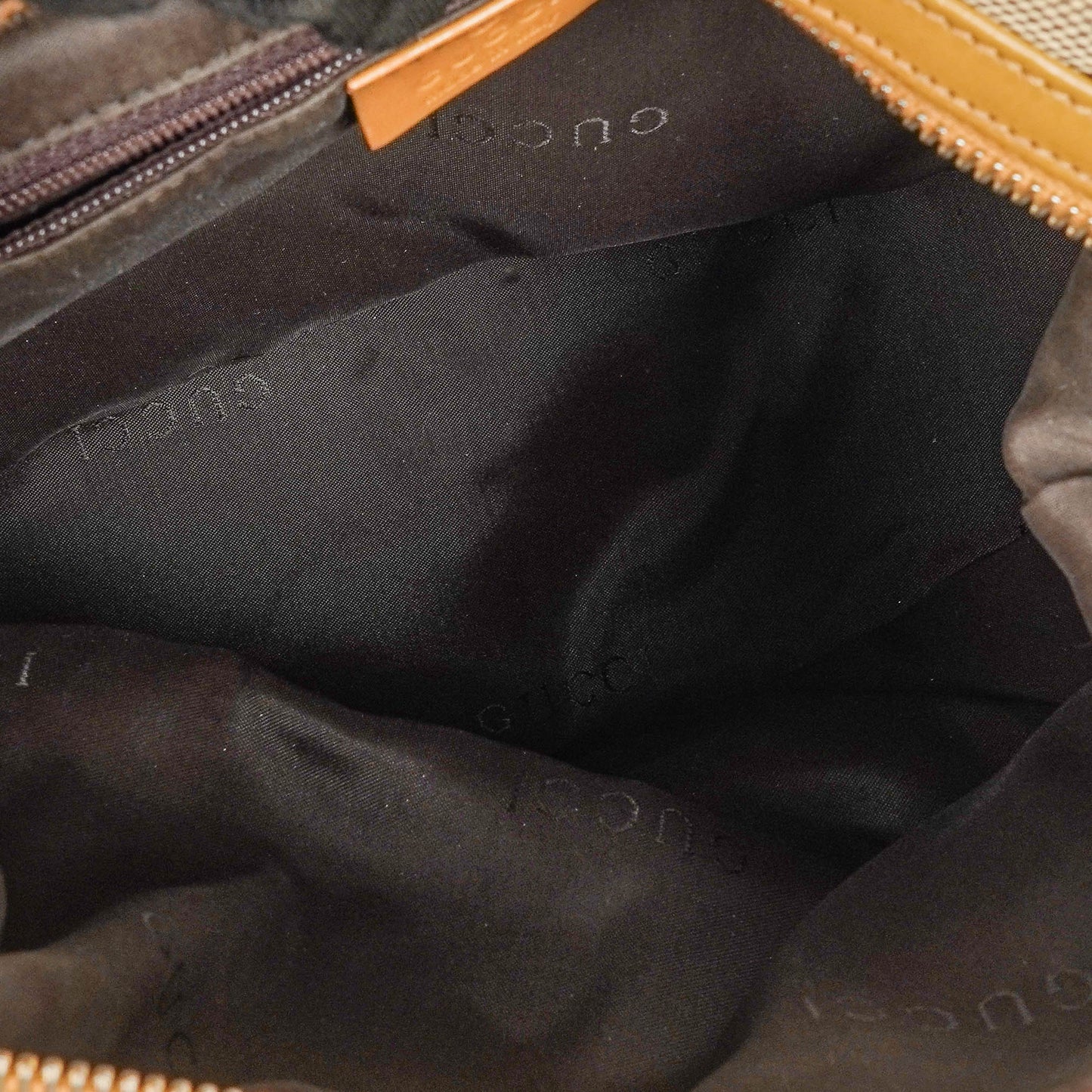 Gucci GG beige Schulter-Hobo-Tasche