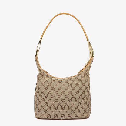 Gucci GG beige Schulter-Hobo-Tasche