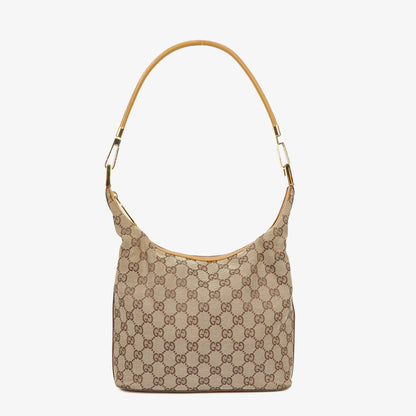 Gucci GG beige Schulter-Hobo-Tasche