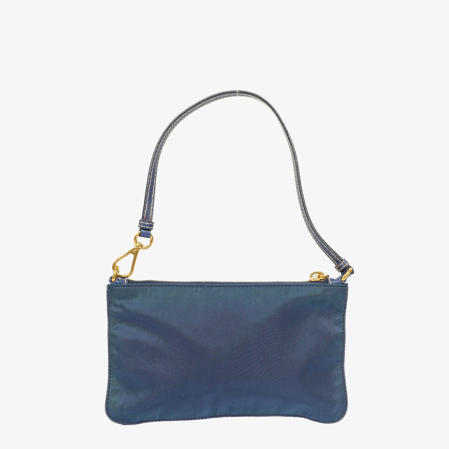 Prada kleine Tasche aus blauem Nylon