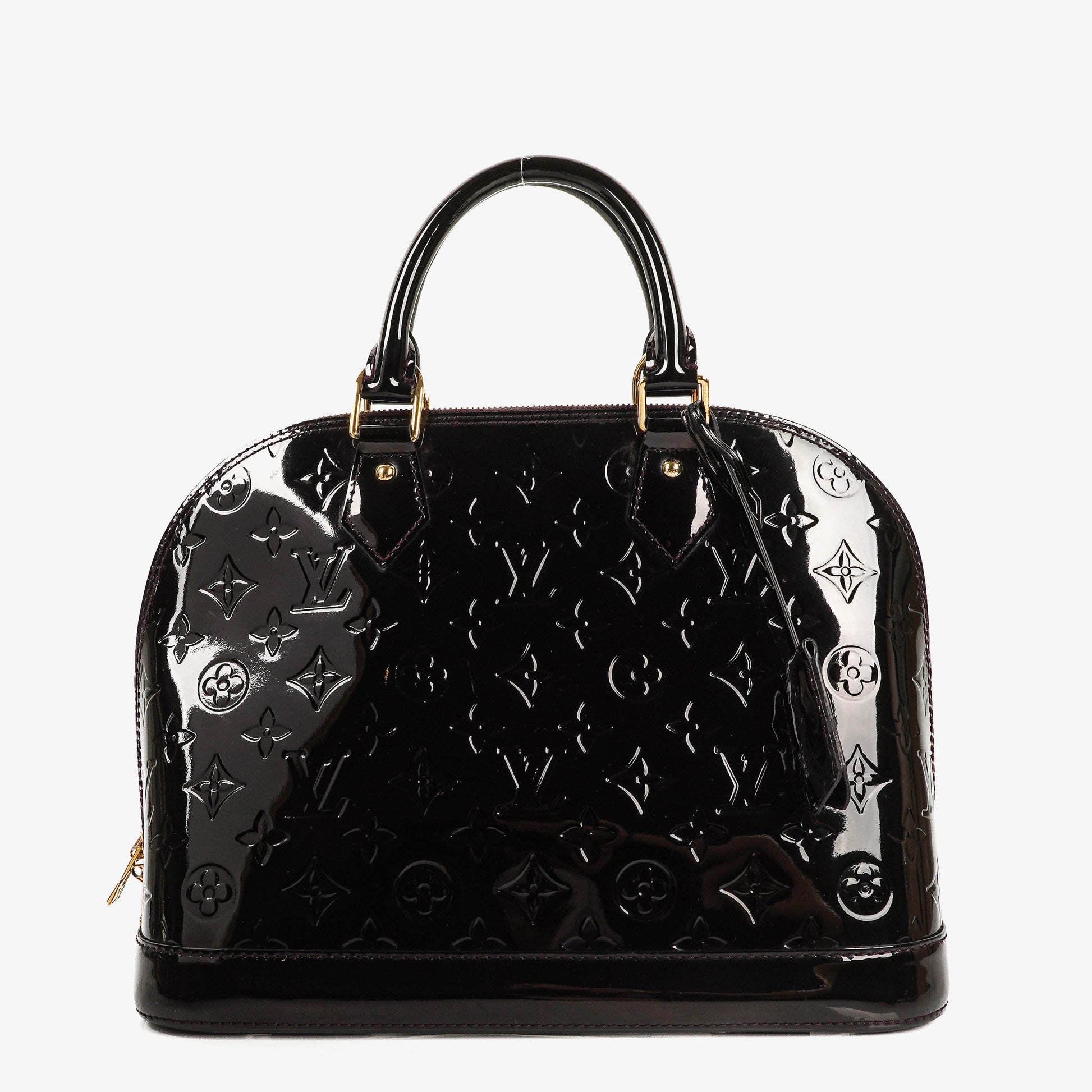 Louis Vuitton Alma GM Handtasche aus Monogram Vernis Leder
