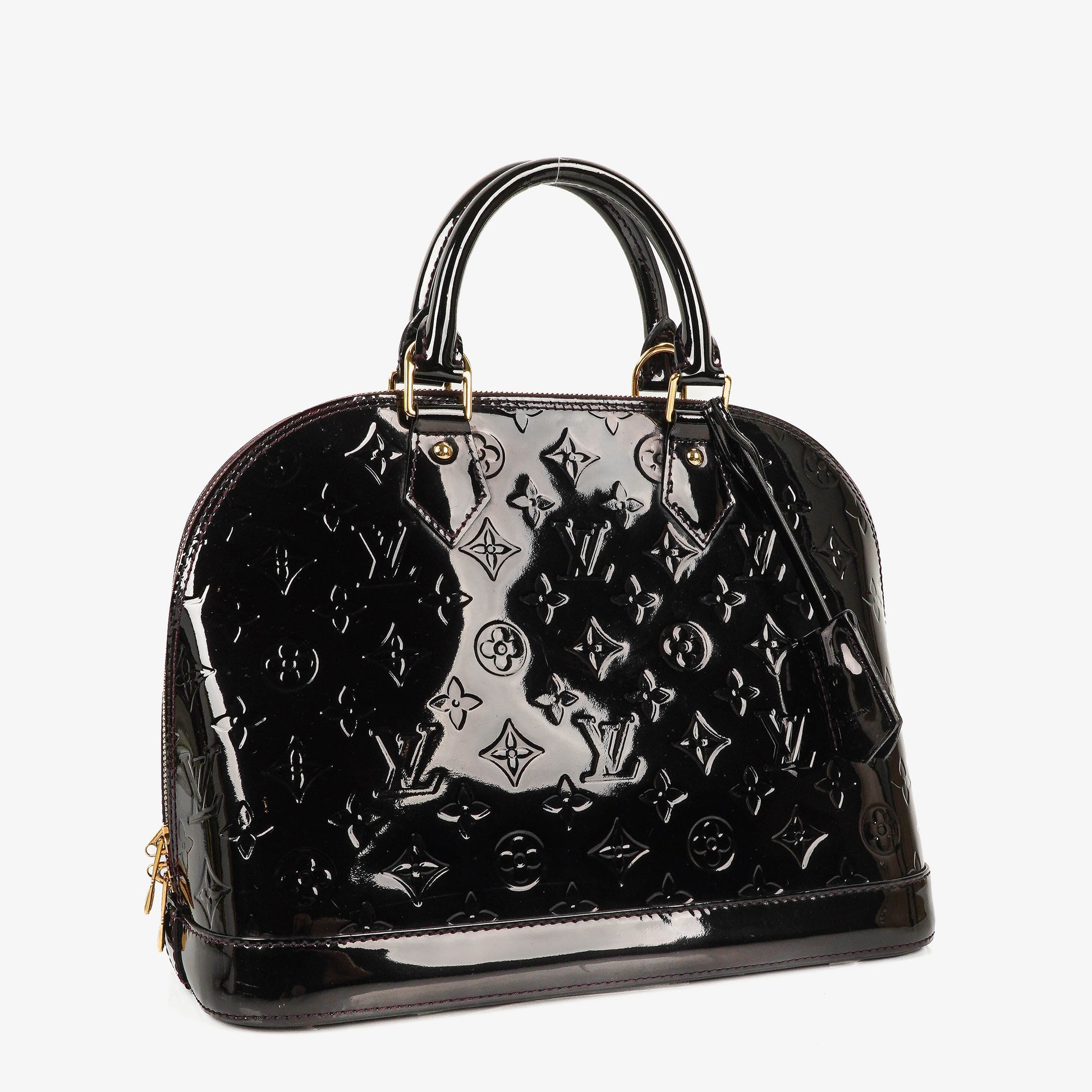 Louis Vuitton Alma GM Handtasche aus Monogram Vernis Leder