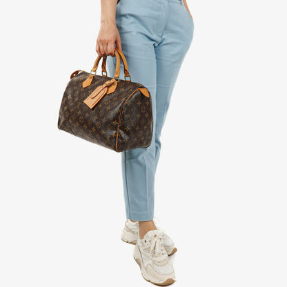 Louis Vuitton Speedy 30 Handtasche aus Monogram Canvas