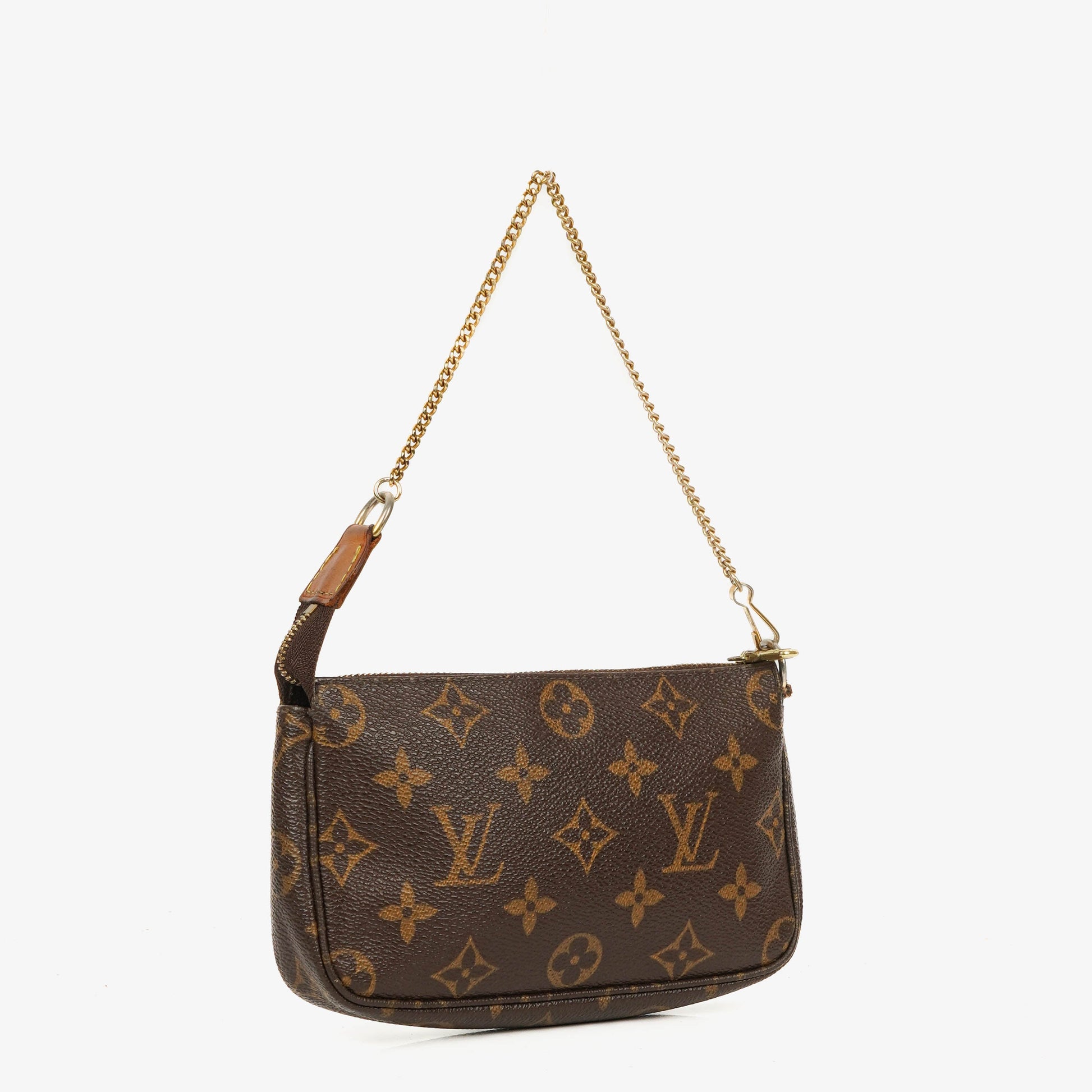 Louis Vuitton Mini Pochette Accessoires Clutch aus Monogram Canvas