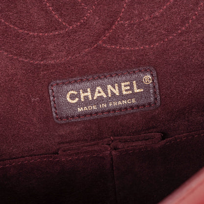 Chanel 2.55 Reissue Paris-Hamburg 226 Flap Bag aus nudefarbenem Leder
