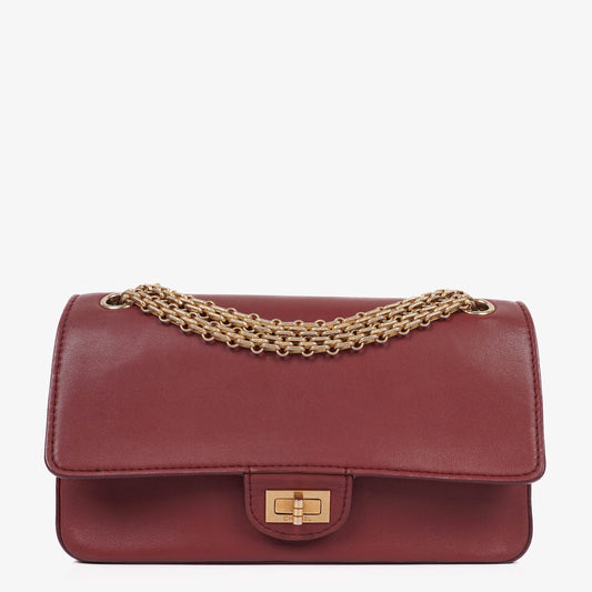 Chanel 2.55 Reissue Paris-Hamburg 226 Flap Bag aus nudefarbenem Leder