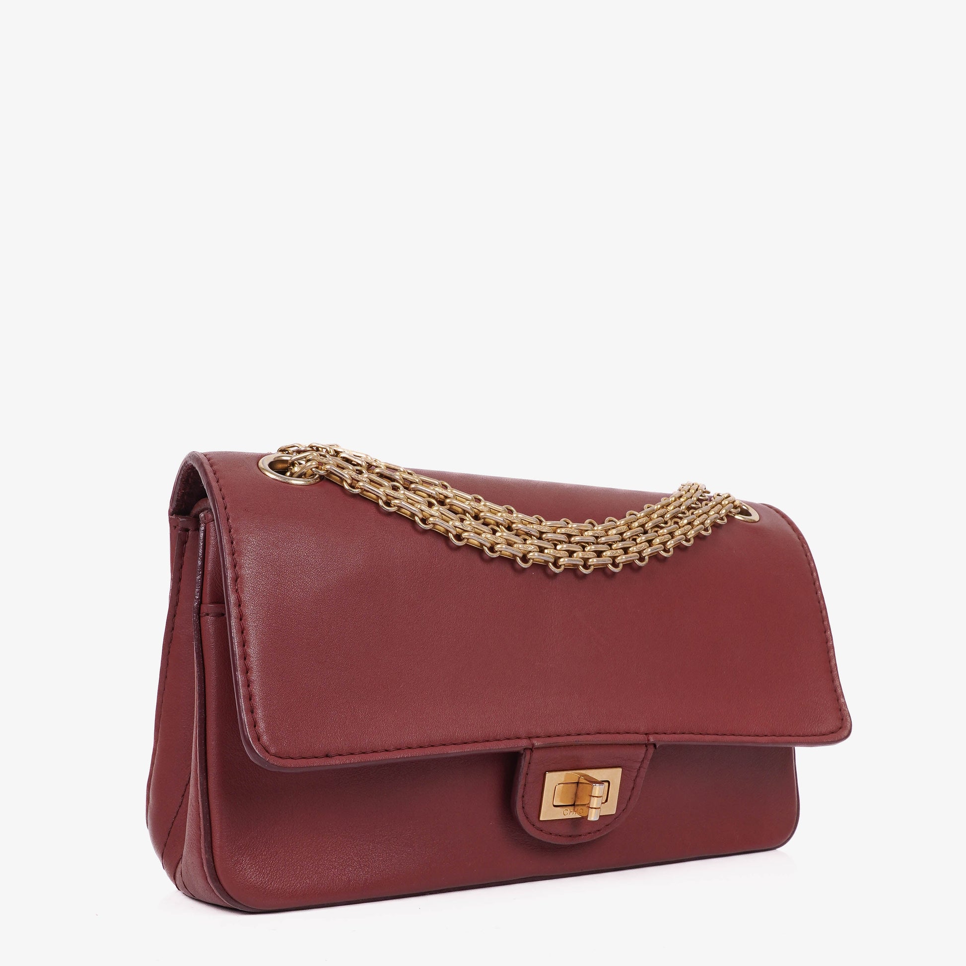 Chanel 2.55 Reissue Paris-Hamburg 226 Flap Bag aus nudefarbenem Leder