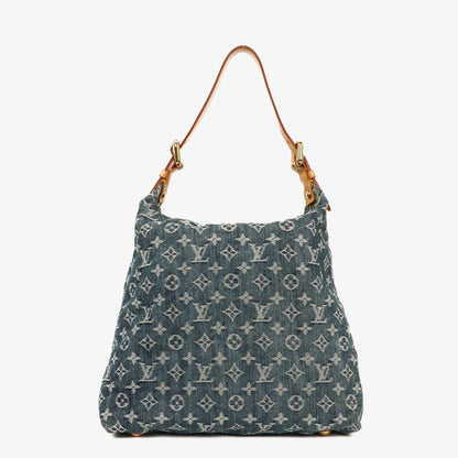 Louis Vuitton Baggy PM Schultertasche aus Monogram Denim