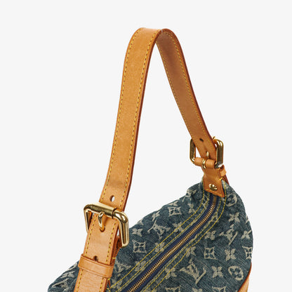 Louis Vuitton Baggy PM Schultertasche aus Monogram Denim