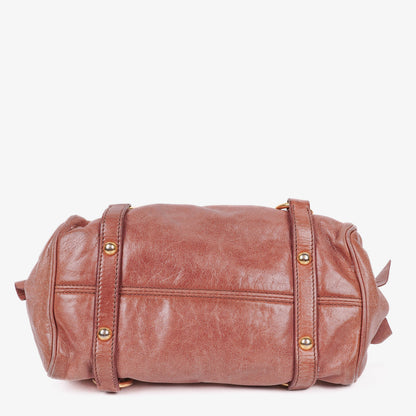 Miu Miu Vitello Bow Satchel Bag