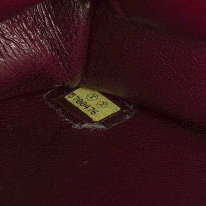 Chanel Classic Single Flap Bag aus gestepptem Lammleder mit 24K vergoldeter Hardware