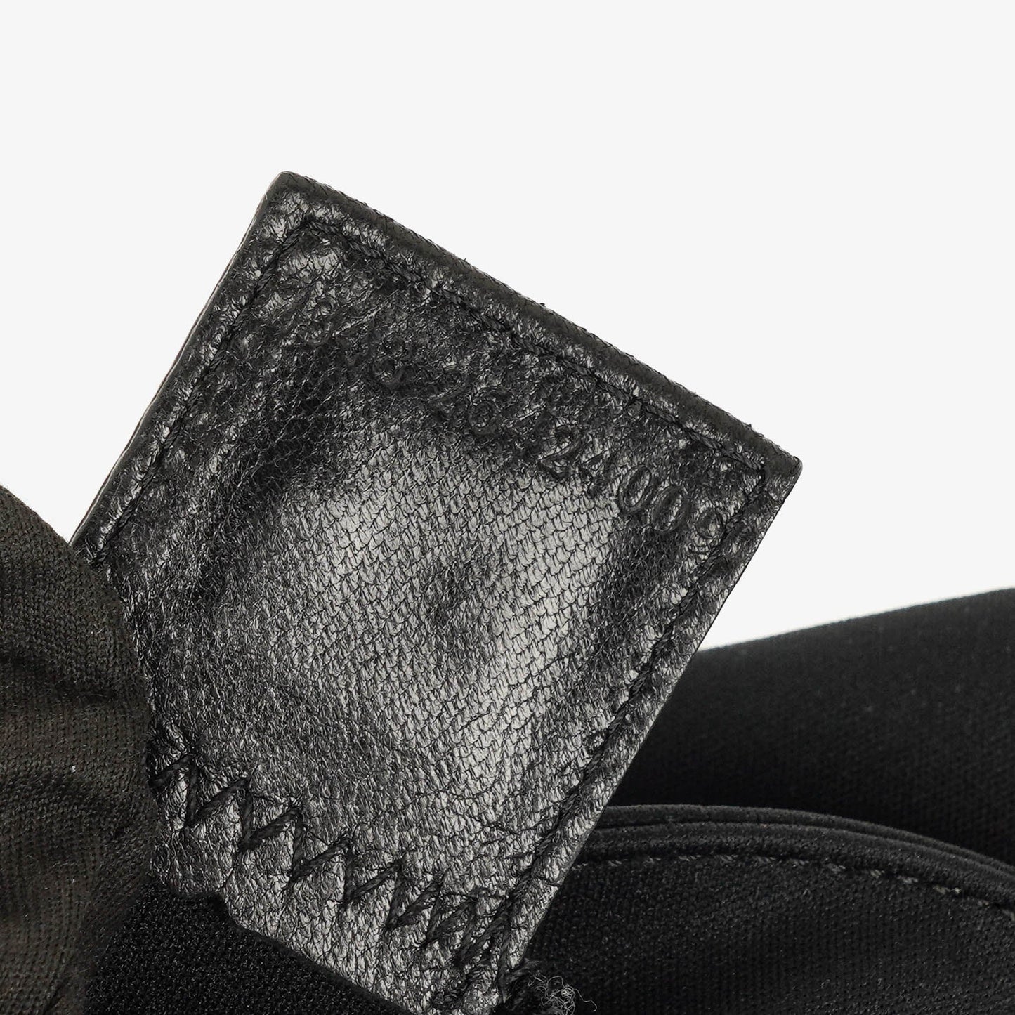 Fendi Baguette Bag aus schwarzem Stoff
