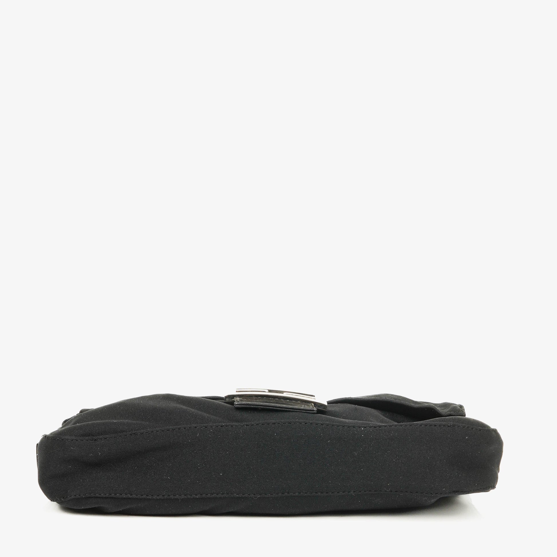 Fendi Baguette Bag aus schwarzem Stoff