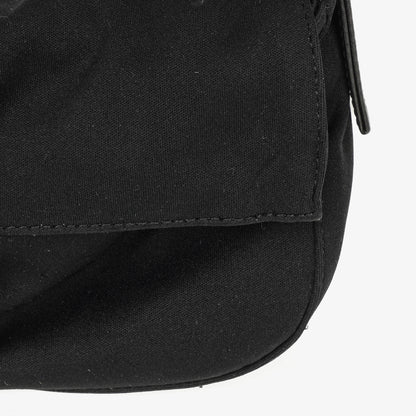 Fendi Baguette Bag aus schwarzem Stoff