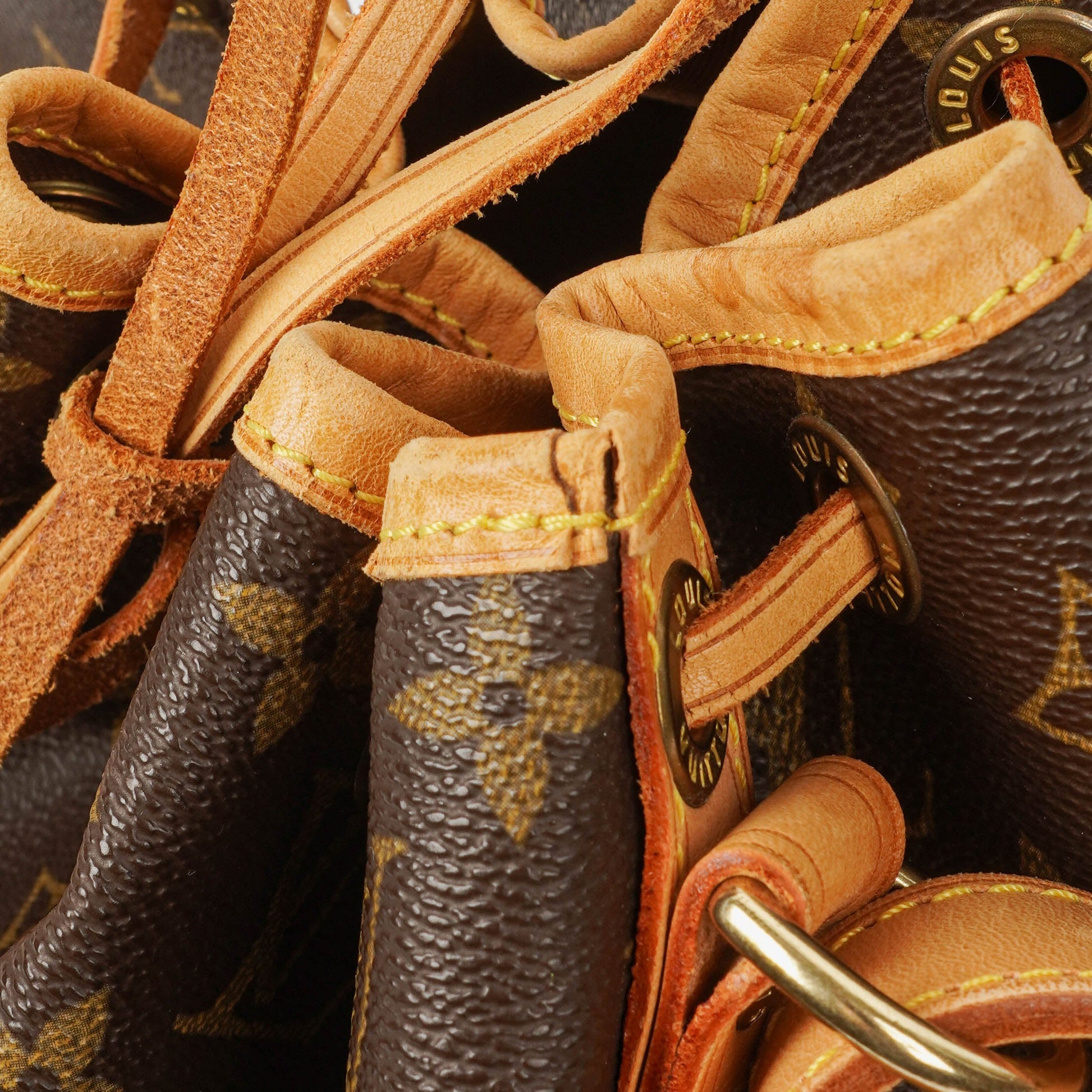 Louis Vuitton Petit Noe Monogram Canvas Shoulder Bag