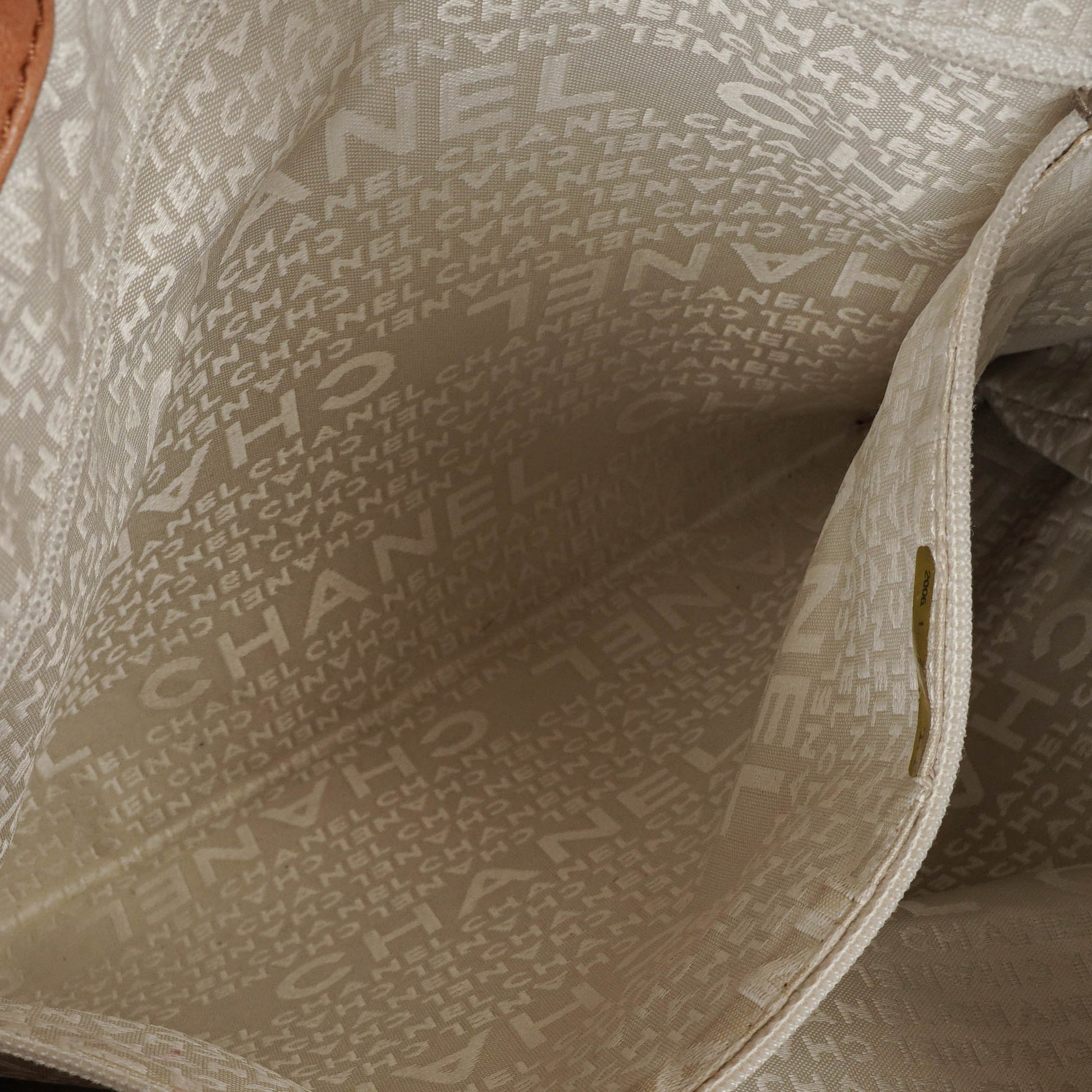 Chanel Surpique Leder-Tote