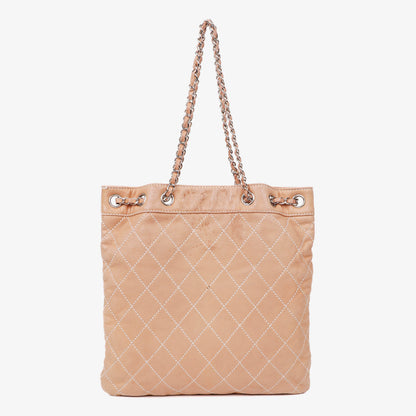 Chanel Surpique Leder-Tote
