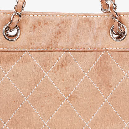 Chanel Surpique Leder-Tote