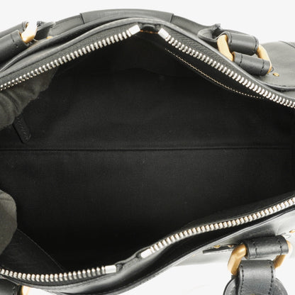 Chloe Paddington Satchel Bag in Schwarz