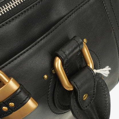 Chloe Paddington Satchel Bag in Schwarz