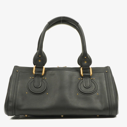 Chloe Paddington Satchel Bag in Schwarz