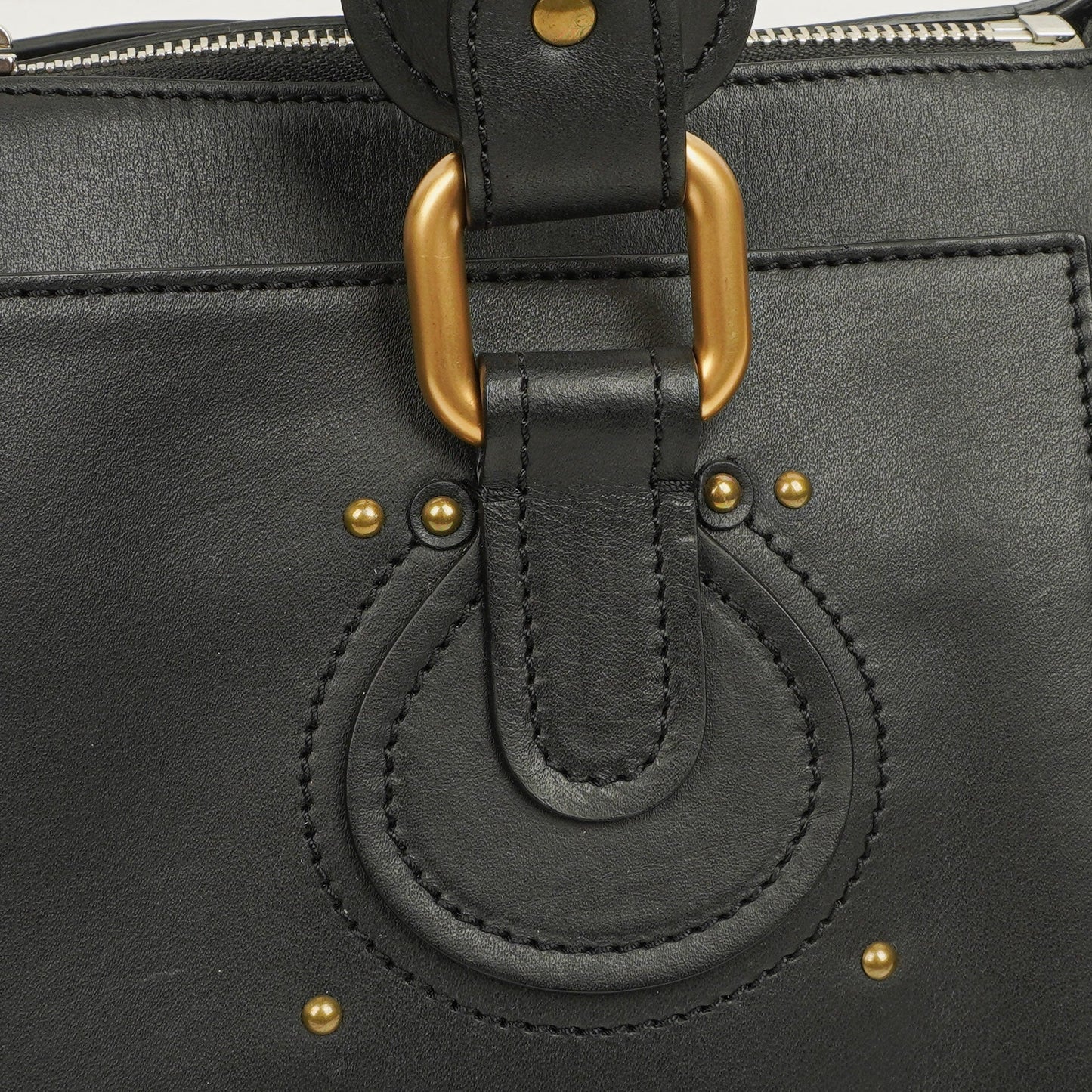 Chloe Paddington Satchel Bag in Schwarz
