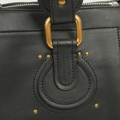Chloe Paddington Satchel Bag in Schwarz