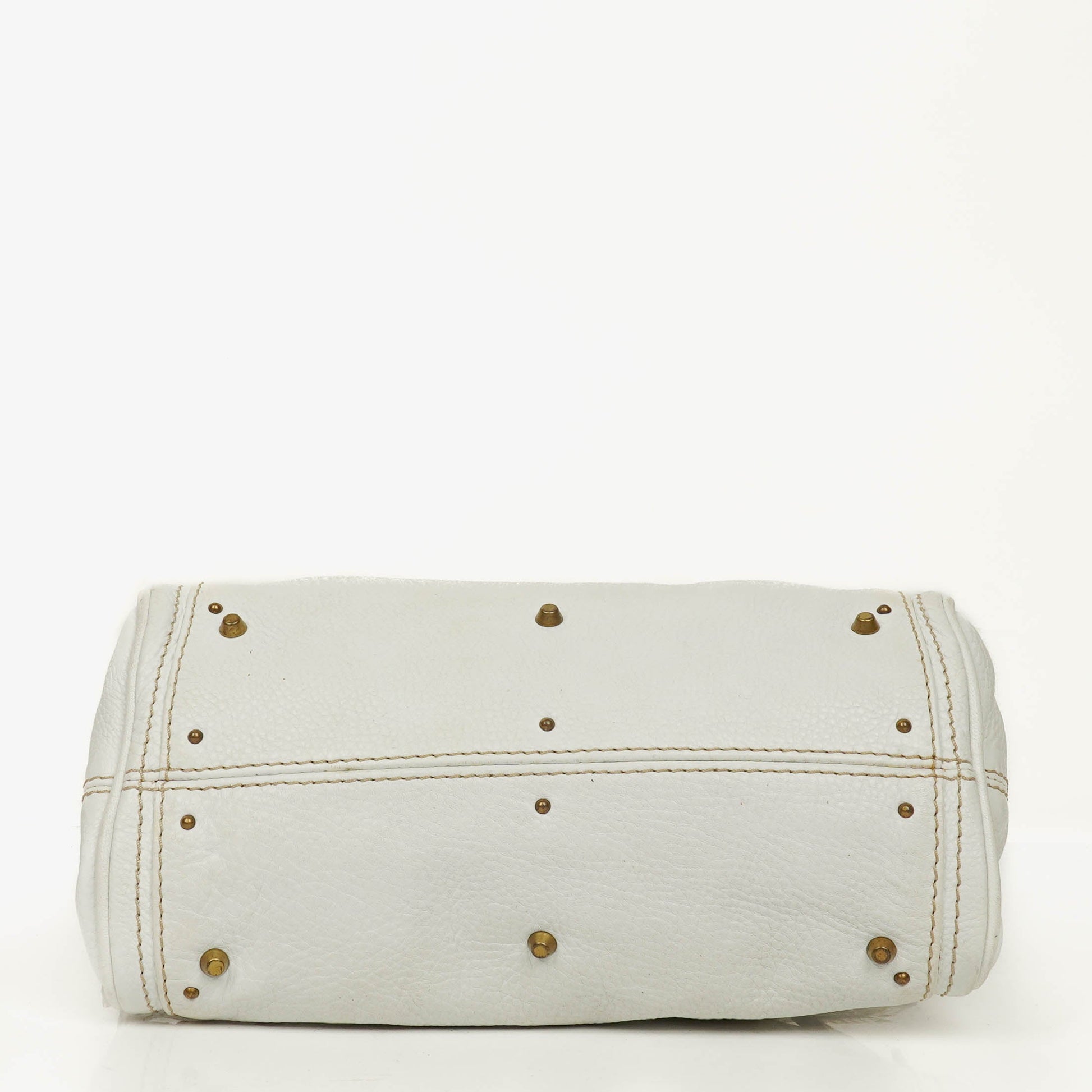 Chloe Paddington weiße Satchel-Tasche