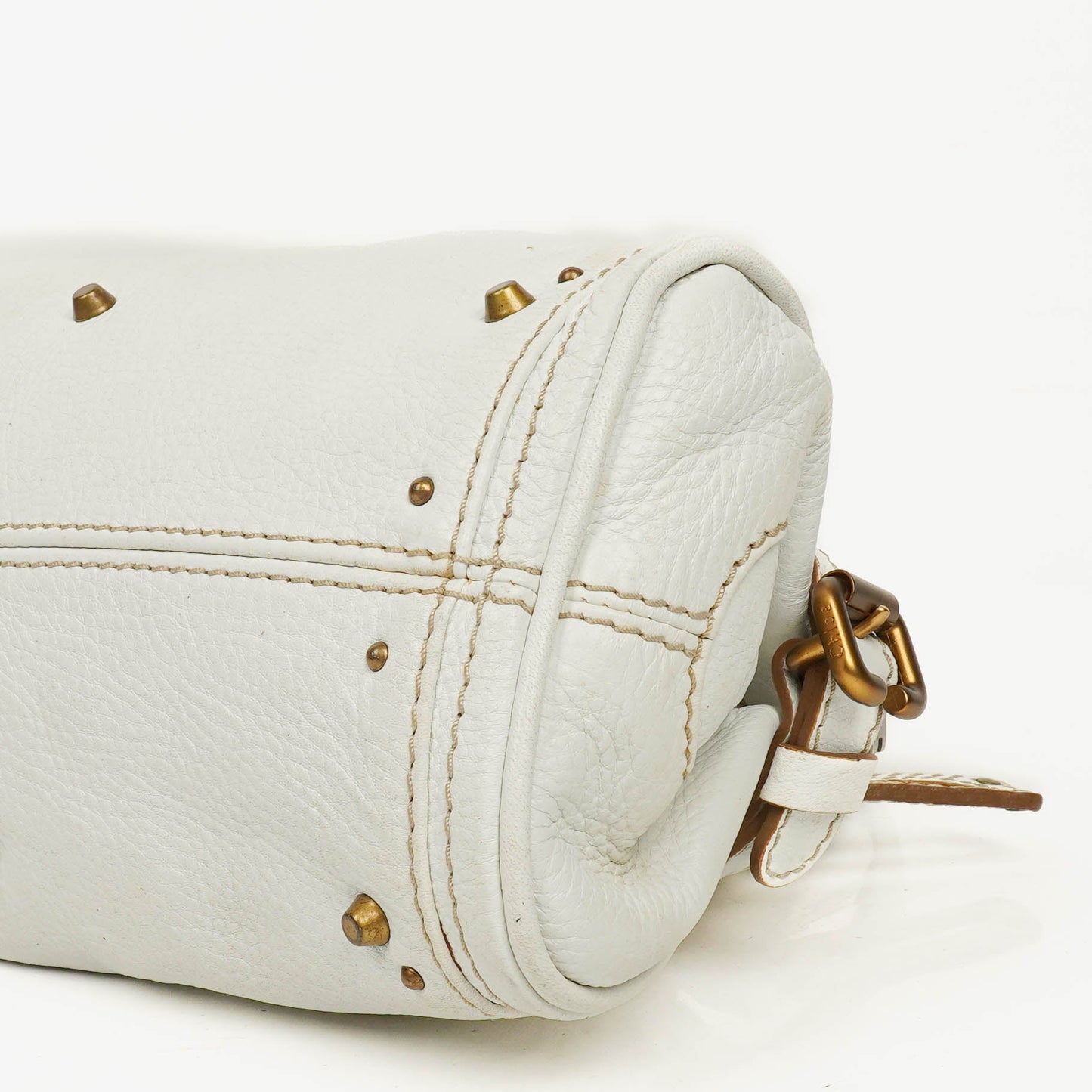 Chloe Paddington weiße Satchel-Tasche
