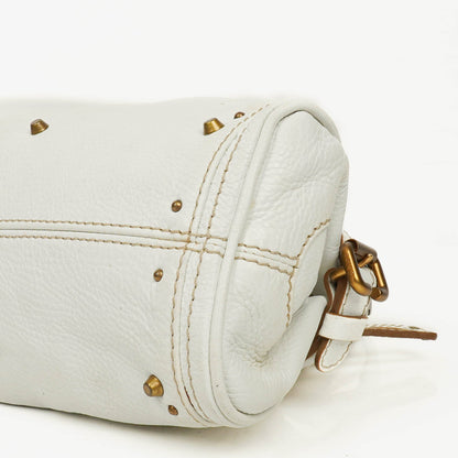 Chloe Paddington weiße Satchel-Tasche