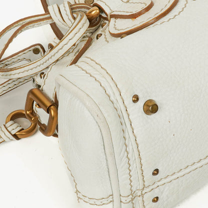 Chloe Paddington weiße Satchel-Tasche
